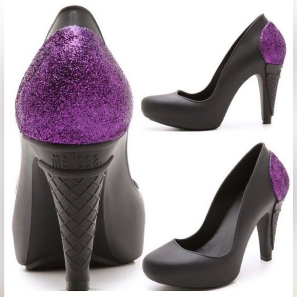 Melissa X Karl Lagerdeld ice cream pumps